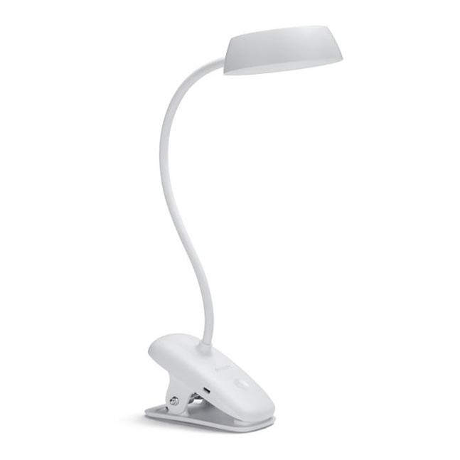 Philips - Lámpara LED regulable con clip DONUTCLIP LED/3W/5V CRI 90 blanco