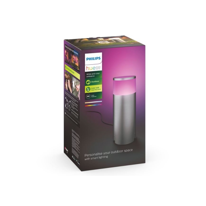 Philips - Lámpara LED RGBW regulable para exteriores Hue CALLA LED/8W/230V IP44