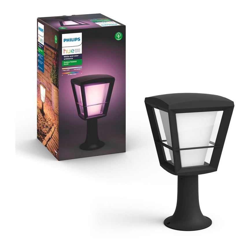 Philips - Lámpara LED RGBW regulable para exteriores Hue ECONIC LED/15W/230V IP44