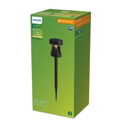 Philips - Lámpara solar LED AVERY LED/1,8W/3,7V 2700K IP44