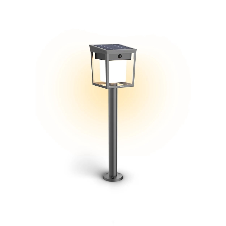 Philips - Lámpara solar LED con sensor BLAISE LED/1,5W/3,7V 3000K IP44