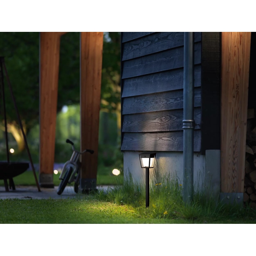 Philips - Lámpara solar LED con sensor NISSA LED/1,8W/3,7V 3000K IP44