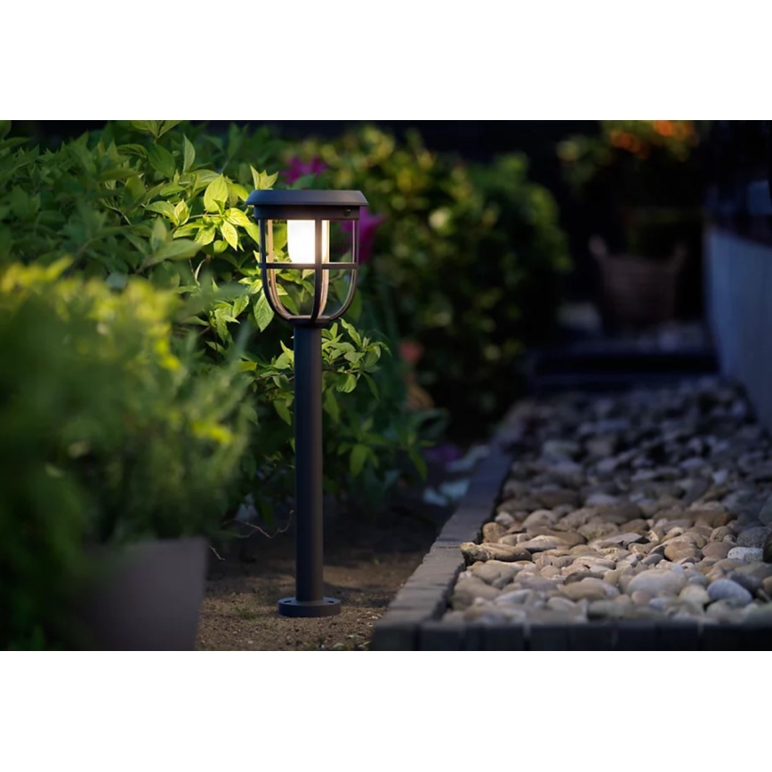 Philips - Lámpara solar LED con sensor RADII LED/1,3W/3,7V 2000 mAh 3000K IP44
