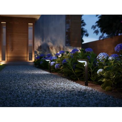 Philips - Lámpara solar LED con sensor LED/1,2W/4V 1800 mAh 4000K IP44