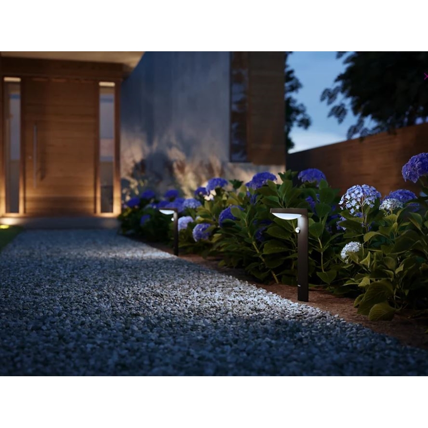 Philips - Lámpara solar LED con sensor LED/1,2W/4V 1800 mAh 4000K IP44