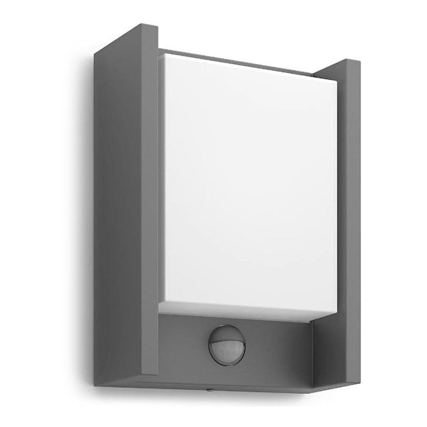 Philips - LED Aplique para exterior con sensor ARBOUR LED/3,8W/230V 2700K IP44