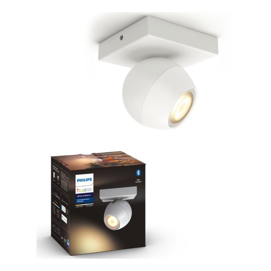 Philips - LED Foco regulable Hue BUCKRAM 1xGU10/5W/230V