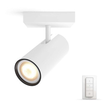 Philips - LED Foco regulable Hue BURATTO 1xGU10/5,5W