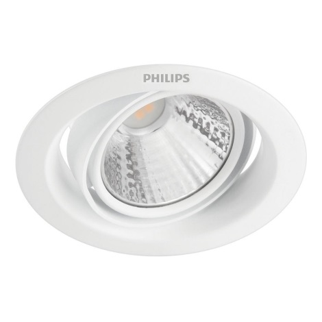 Philips - LED Lámpara empotrable 1xLED/7W/230V 2700K