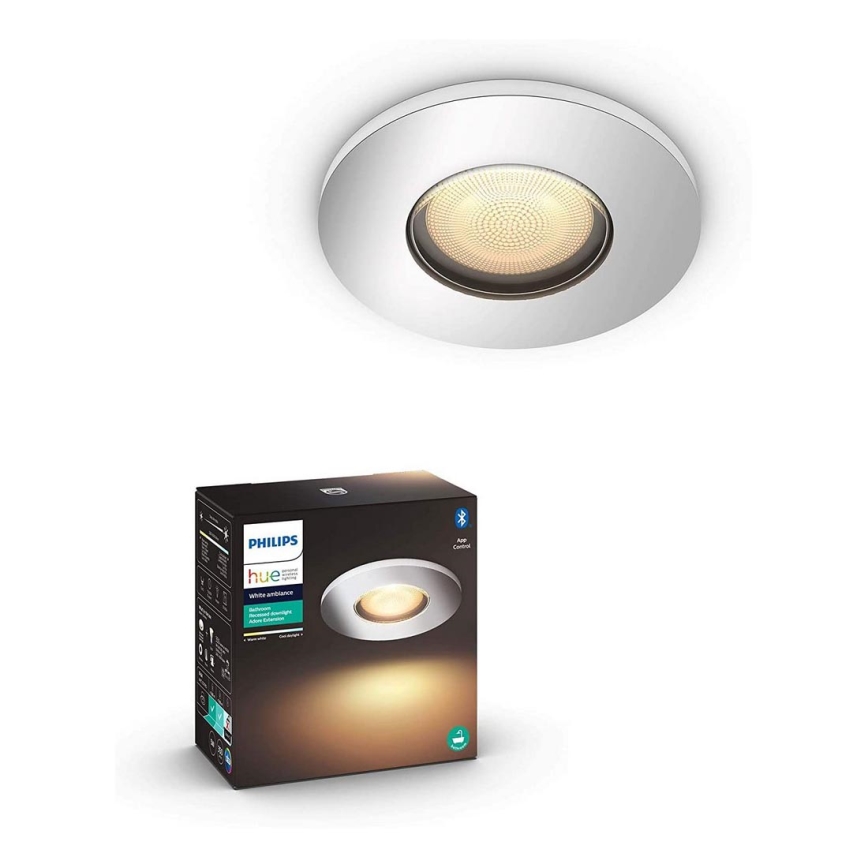 Philips - LED Lámpara regulable del baño Hue ADORE 1xGU10/5W/230V IP44