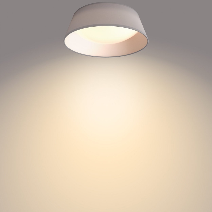 Philips - LED Plafón LED/14W/230V gris