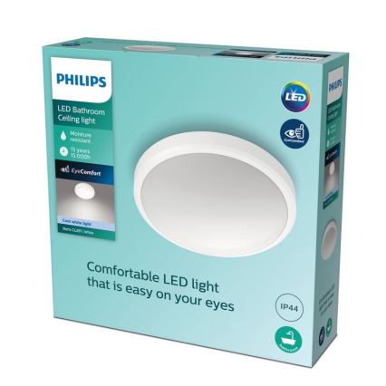 Philips - LED Plafón del baño LED/17W/230V 4000K IP44