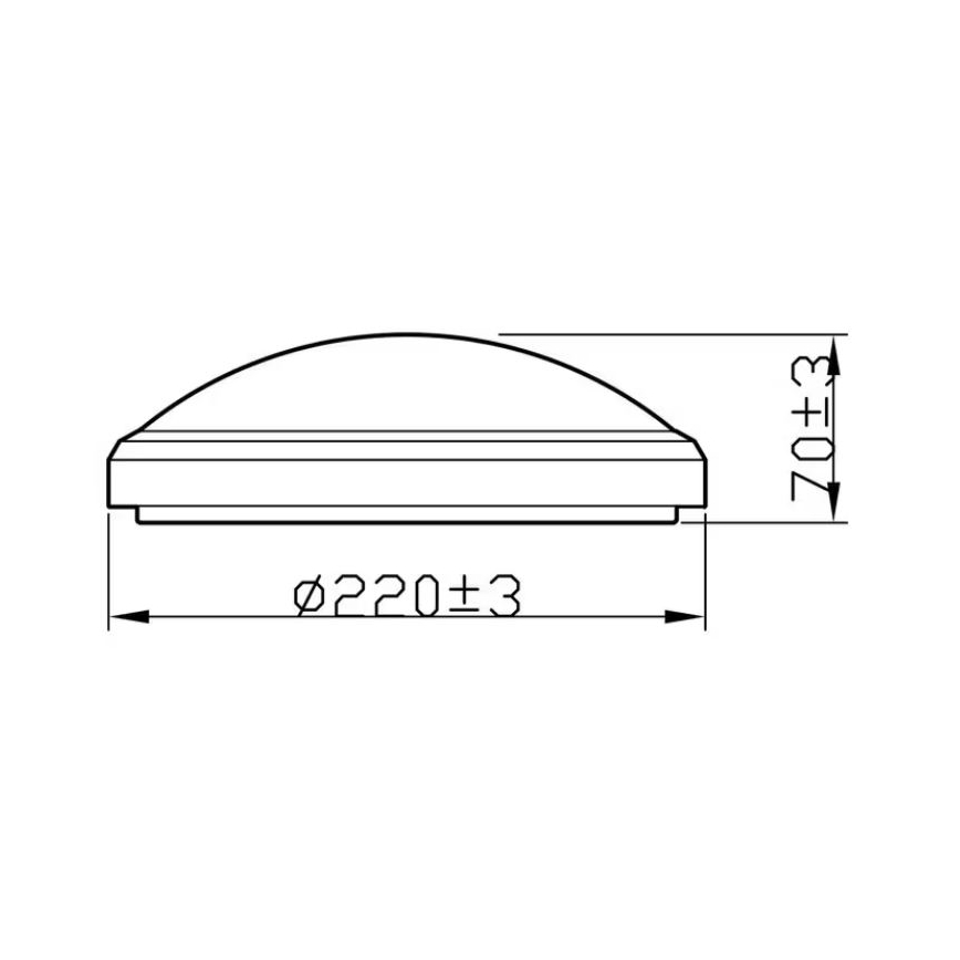 Philips - LED Plafón del baño LED/6W/230V 4000K IP44