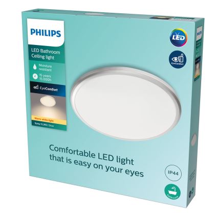 Philips - LED Plafón del baño LED/17W/230V IP44