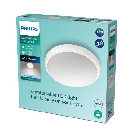 Philips - LED Plafón del bañoo LED/6W/230V 4000K IP44