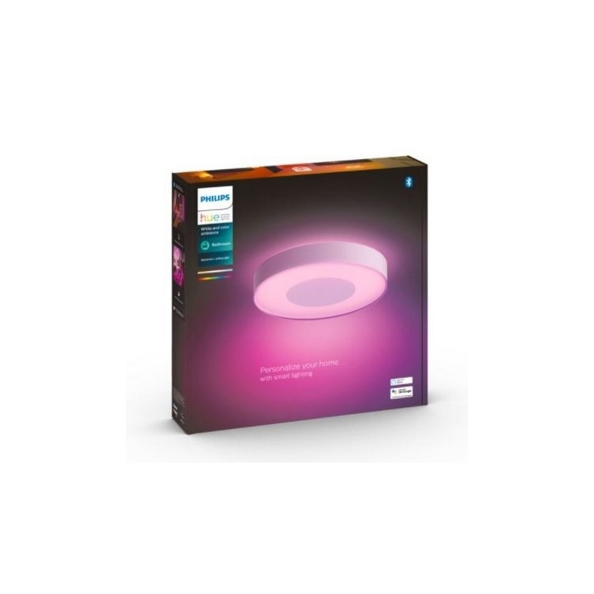 Philips - Lámpara de baño LED RGB regulable Hue XAMENTO LED/52,5W/230V IP44 425 mm de diámetro 2000-6500K