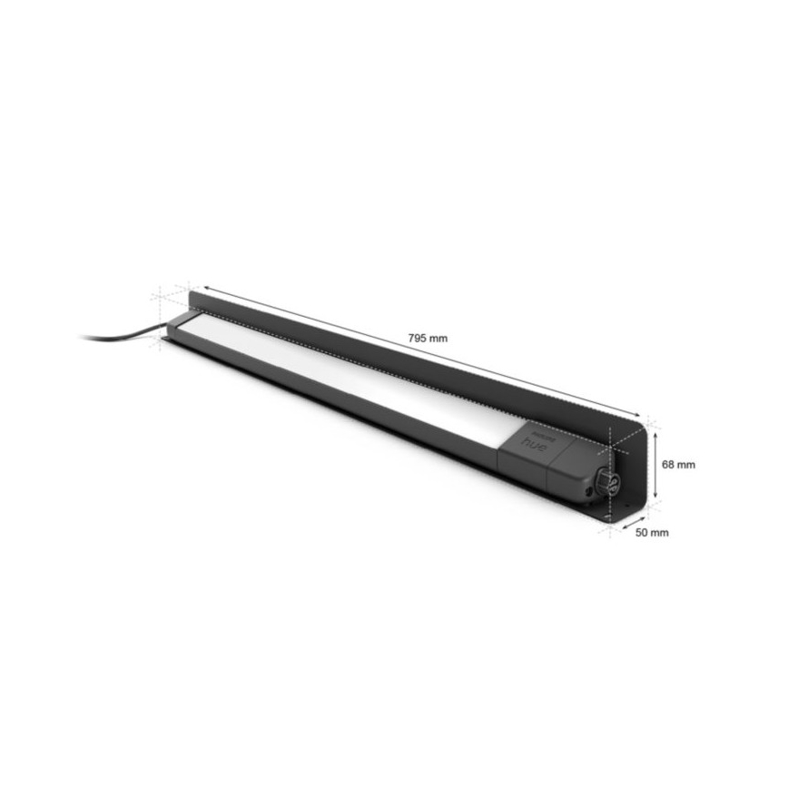Philips - LED RGB Lámpara de exterior Hue White y Color Ambiance LED/20W/24V IP65