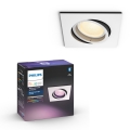 Philips - LED RGB Lámpara empotrable regulable Hue CENTURA 1xGU10/5,7W/230V