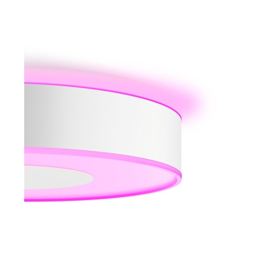 Philips - Plafón LED RGB regulable Hue INFUSE LED/33,5W/230V 2000-6500K diámetro 381 mm blanco