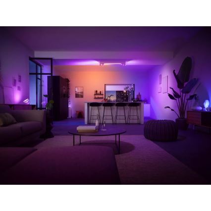 Philips - LED RGBW Foco regulable Hue CENTRIS 4xGU10/4,2W/230V + LED/11W 2000-6500K