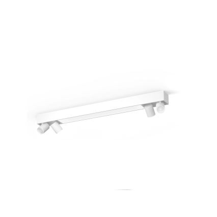 Philips - LED RGBW Foco regulable Hue CENTRIS 4xGU10/4,2W/230V + LED/11W 2000-6500K