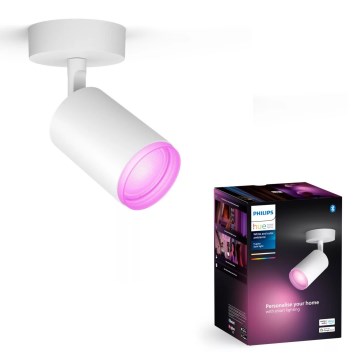 Philips - LED RGBW Foco regulable Hue FUGATO 1xGU10/4,2W/230V 2000-6500K blanco