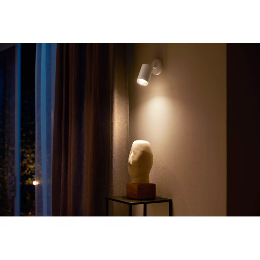 Philips - LED RGBW Foco regulable Hue FUGATO 1xGU10/4,2W/230V 2000-6500K blanco