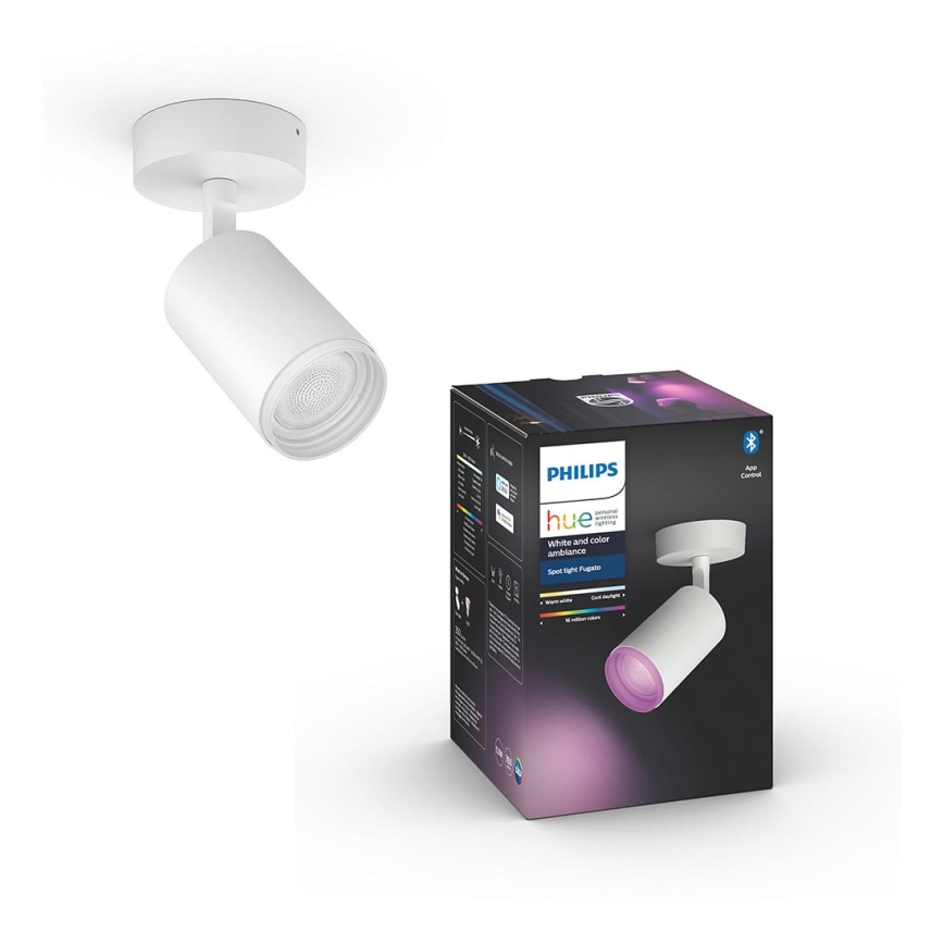 Philips - LED RGBW Foco regulable Hue FUGATO 1xGU10/5,7W/230V