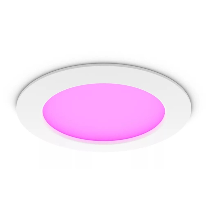 Philips - LED RGBW Lámpara empotrable regulable para el baño Hue SLIM LED/12W/230V IP44 2200-6500K