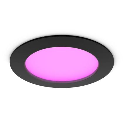 Philips - LED RGBW Lámpara empotrable regulable para el baño Hue SLIM LED/12W/230V IP44 2200-6500K