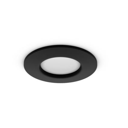 Philips - LED RGBW Lámpara empotrable regulable para el baño Hue SLIM LED/8,3W/230V 2000-6500K IP44 negro