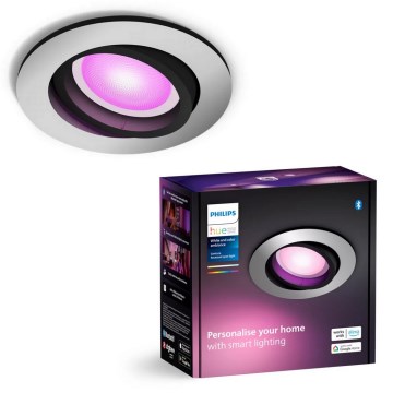 Philips - LED RGBW Lámpara empotrable regulable Hue CENTURA 1xGU10/4,2W/230V 2000-6500K