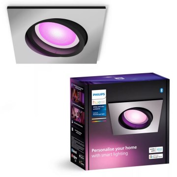 Philips - LED RGBW Lámpara empotrable regulable Hue CENTURA 1xGU10/4,2W/230V 2000-6500K