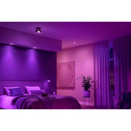 Philips - LED RGBW Lámpara empotrable regulable Hue CENTURA 1xGU10/4,2W/230V 2000-6500K
