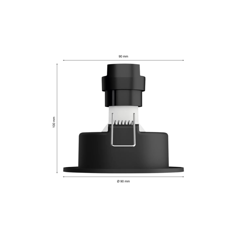 Philips - LED RGBW Lámpara empotrable regulable Hue CENTURA 1xGU10/4,2W/230V 2000-6500K