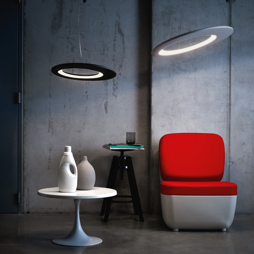 Philips Lirio 40756/93/LI - Lámpara LED colgante ECLIPTIC 12xLED/2,5W