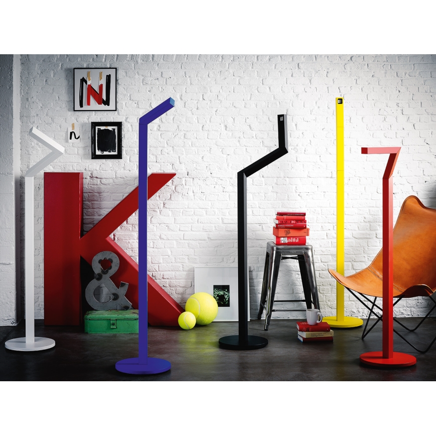 Philips Lirio 42251/35/LI - Lámpara de pie LED regulable NICK-KNACK 2xLED/7,5W azul