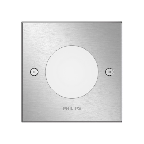 Philips - Luminaria LED empotrable de suelo LED/3W