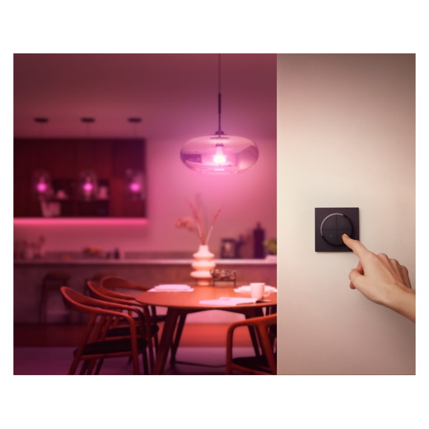 Philips - Mando a distancia con interruptor Hue TAP 1xCR2032 negro