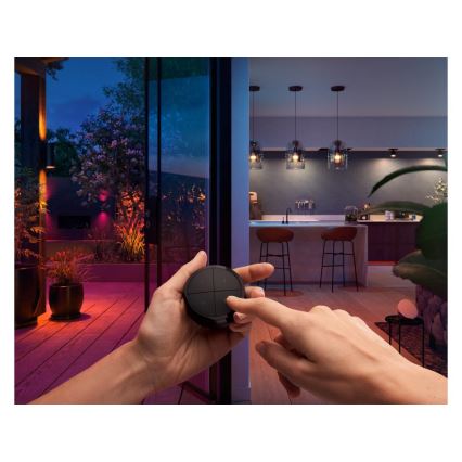 Philips - Mando a distancia con interruptor Hue TAP 1xCR2032 negro