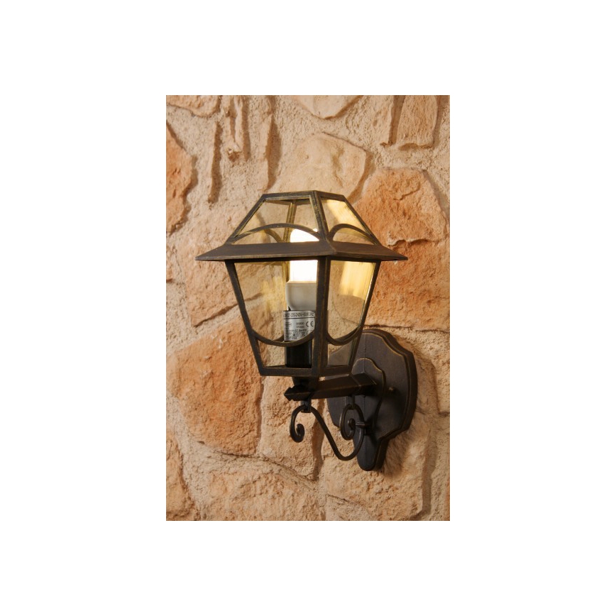 Philips Massive 15420/42/10 - Aplique exterior BABYLON 1xE27/60W/230V