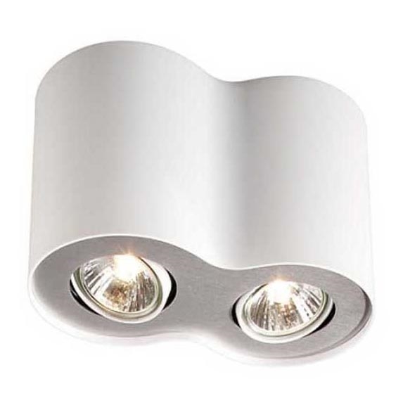 Philips Massive 56332/31/10 - Foco NERO 2xGU10/50W/230V