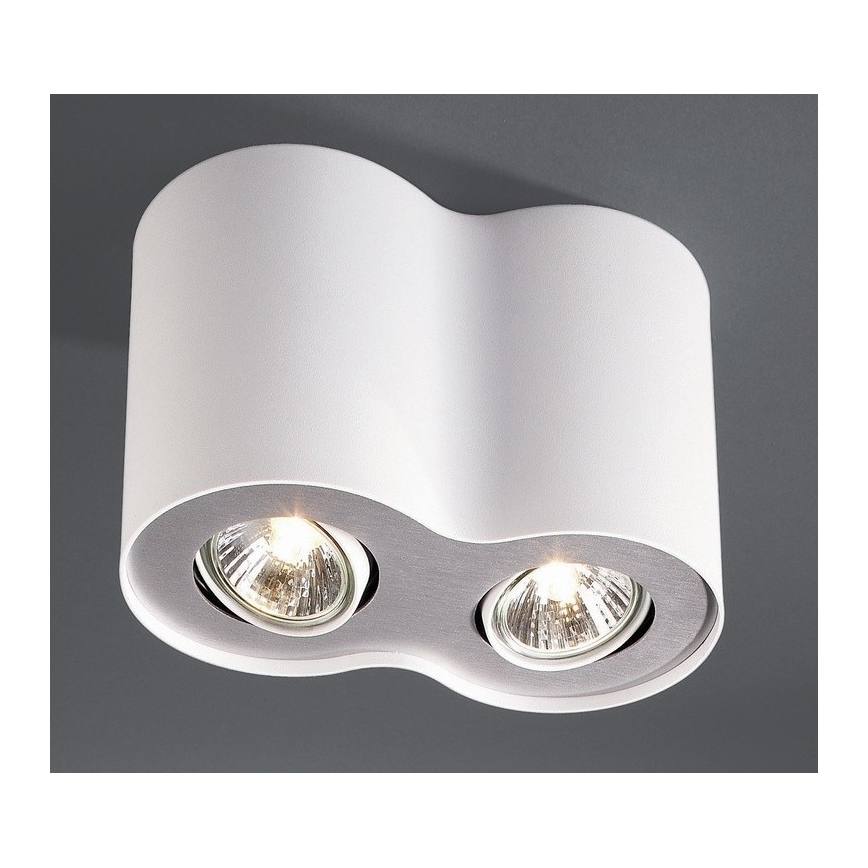 Philips Massive 56332/31/10 - Foco NERO 2xGU10/50W/230V