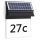 Philips - Número de casa LED solar ENKARA LED/0,2W/3,7V IP44
