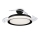 Philips-Plafón LED con ventilador BLISS LED/35W/230V 5500/4000/2700K negro + control remoto