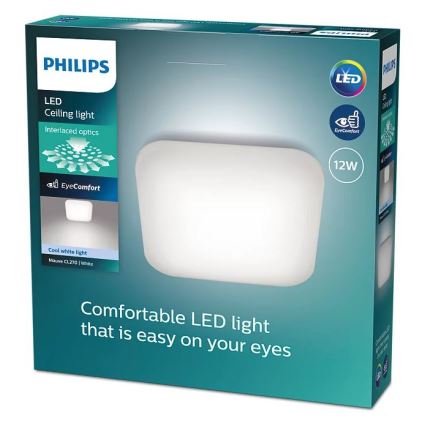 Philips - Plafón LED LED/12W/230V 4000K