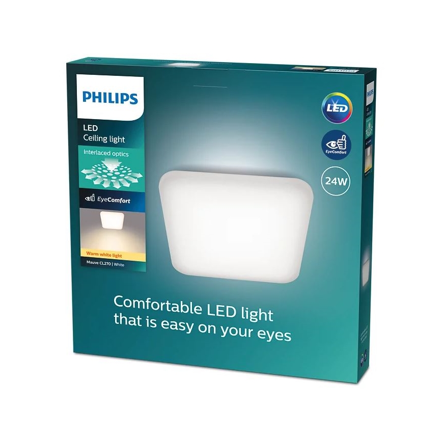 Philips - Plafón LED LED/24W/230V 2700K