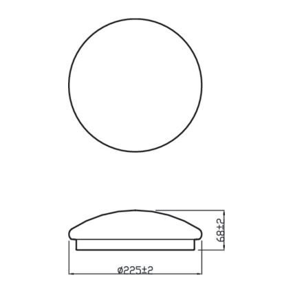 Philips - Plafón LED MOIRE CL200 LED/6W/230V