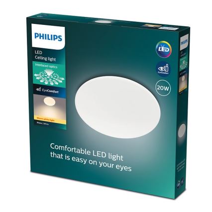 Philips - Plafón LED LED/20W/230V 2700K