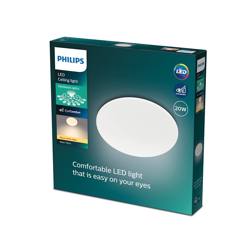 Philips - Plafón LED LED/20W/230V 2700K